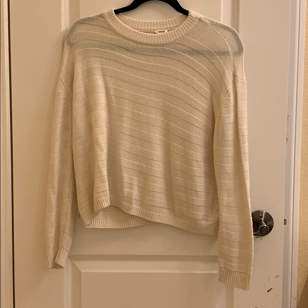 Off white sweater - garage